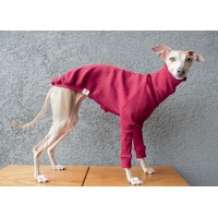 Sweater Turtleneck Canelado - Galgo Italiano / Whippet