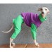 Colete Round Neck Cropped Moletom Peluciado  - Galgo Italiano / Whippet