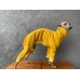 Jumpsuit Turtleneck Maxi Moletom Peluciado  - Galgo Italiano / Whippet