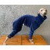 Jumpsuit Turtleneck Plush Liso - Galgo Italiano / Whippet