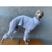 Jumpsuit Turtleneck Plush Liso - Galgo Italiano / Whippet