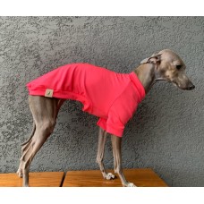 T-Shirt Round Neck Proteção Solar +50 UV - Galgo Italiano / Whippet