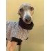 Colete Turtleneck  Moletom Peluciado Mesclado - Galgo Italiano / Whippet