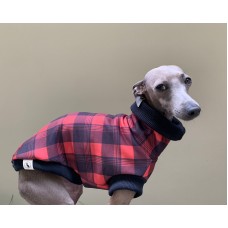 Colete Turtleneck  Moletom Peluciado Estampado - Galgo Italiano / Whippet