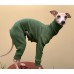 Jumpsuit Turtleneck Canelado - Galgo Italiano / Whippet