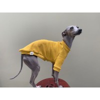 T-Shirt Round Neck Canelado - Galgo Italiano / Whippet